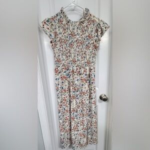 Floral midi dress